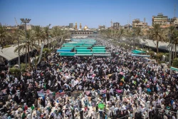 مراسم پرفیض دعای عرفه در کربلای معلی 5