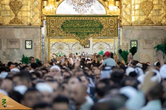مراسم پرفیض دعای عرفه در کربلای معلی 35