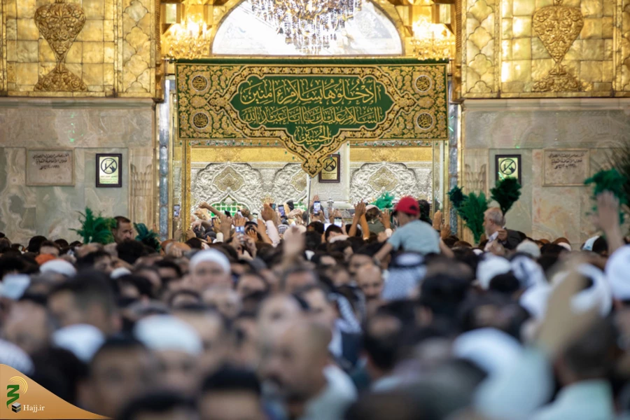 مراسم پرفیض دعای عرفه در کربلای معلی 35
