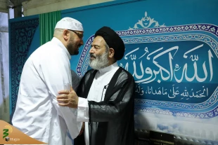 دیدار عیدانه با سرپرست حجاج ایرانی در خیمه بعثه 3