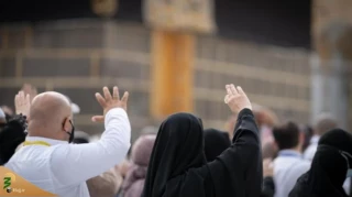 طواف وداع حجاج