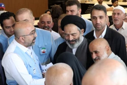 بازدید سرپرست حجاج ایرانی از محل اقامت حاجیان در «مزون متالقه» و گفتگوی صمیمی با زائران 8