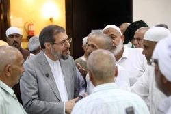 بازدید سرپرست حجاج ایرانی از محل اقامت حاجیان در «مزون متالقه» و گفتگوی صمیمی با زائران 9