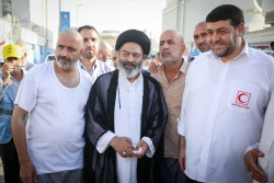 بازدید سرپرست حجاج ایرانی از مرکز بهداشت و درمان مستقر در سرزمین منا 19