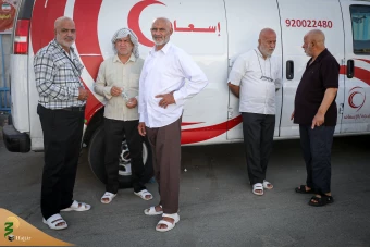 بازدید سرپرست حجاج ایرانی از مرکز بهداشت و درمان مستقر در سرزمین منا 16