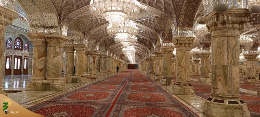 آماده‌سازی حرم مطهر امیرالمومنین علی (ع) در آستانه عید غدیر خم 2