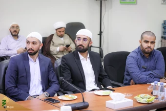 دیدار اعضای کاروان قرآنی نور با نماینده ولی‌فقیه در امور حج و زیارت 24