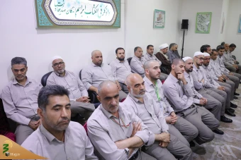  دیدار صمیمانه عوامل اجرایی کاروان بعثه و سازمان حج با نماینده ولی‌فقیه در امور حج 20