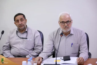 دیدار صمیمانه عوامل اجرایی کاروان بعثه و سازمان حج با نماینده ولی‌فقیه در امور حج 14