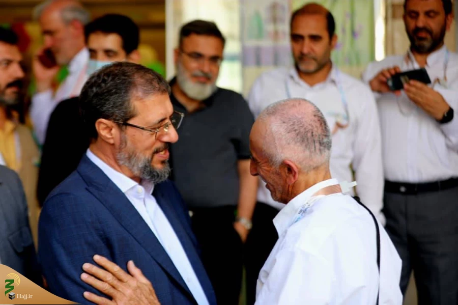 رئیس سازمان حج زائران ایرانی را در طائف بدرقه کرد 2