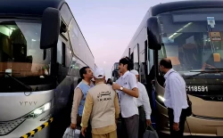 رئیس سازمان حج زائران ایرانی را در طائف بدرقه کرد 4