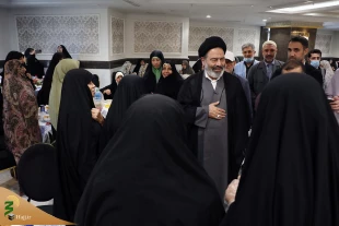 گفتگوی صمیمی سرپرست حجاج ایرانی با حاجیان در هتل منار توحید/ پاسخ به سوالات و تقدیر از عملکرد معینه ها 5