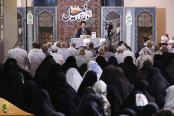 مراسم دعای کمیل زائران ایرانی در مکه مکرمه 2