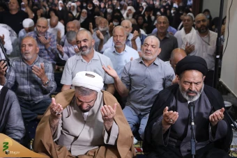 مراسم دعای کمیل زائران ایرانی در مکه مکرمه 38