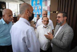 دیدار صمیمی سرپرست حجاج ایرانی با زائران کشورمان در مکه مکرمه _3 4