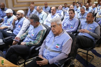 مراسم تجلیل از پیشکسوتان حج 3