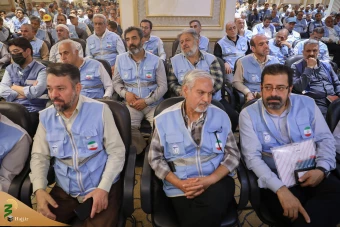 مراسم تجلیل از پیشکسوتان حج 5