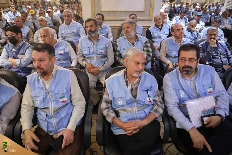 مراسم تجلیل از پیشکسوتان حج 5