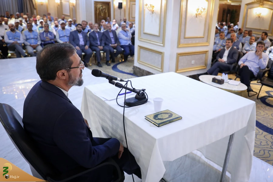 مراسم تجلیل از پیشکسوتان حج 6
