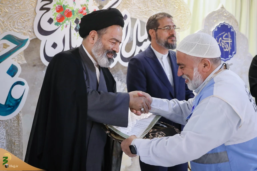 مراسم تجلیل از پیشکسوتان حج 7