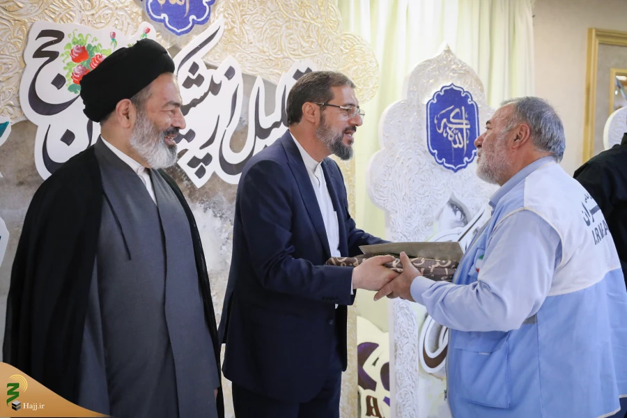 مراسم تجلیل از پیشکسوتان حج 20