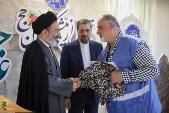 مراسم تجلیل از پیشکسوتان حج 22