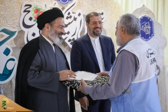 مراسم تجلیل از پیشکسوتان حج 23