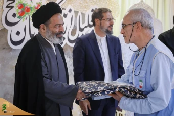 مراسم تجلیل از پیشکسوتان حج 24