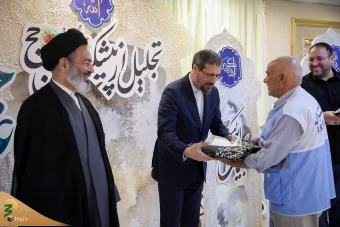 مراسم تجلیل از پیشکسوتان حج 29