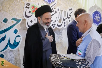 مراسم تجلیل از پیشکسوتان حج 30