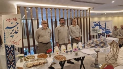 بزرگداشت عید غدیر و شهدای جهان اسلام در بعثه مقام معظم رهبری در مدینه +تصاویر 3