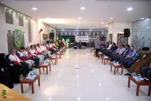 گرامیداشت عیدالله الاکبر در بعثه مقام معظم رهبری در مکه 2