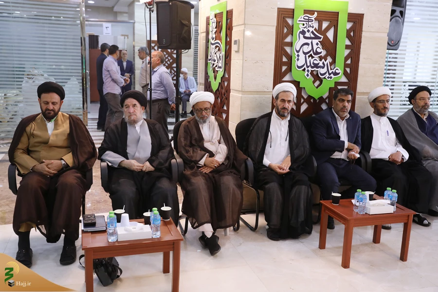 گرامیداشت عیدالله الاکبر در بعثه مقام معظم رهبری در مکه 12