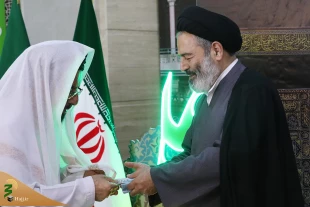 گرامیداشت عیدالله الاکبر در بعثه مقام معظم رهبری در مکه 13