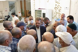 در دیدار نماینده ولی فقیه در امور حج و زیارت مطرح شد:
تشکر و تمجید حاجیان از شجاعت رهبر معظم انقلاب و موشکباران رژیم صهیونیستی 6