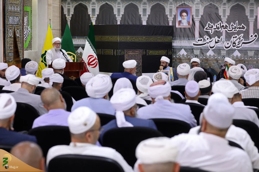 تقدیر از مقالات برگزیده اهل سنت در مکه مکرمه/فلسطین و همگرایی اسلامی موضوع محوری 7