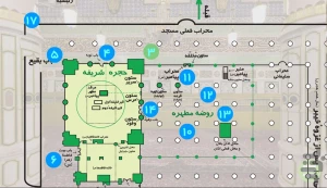 اماکن مسجد النبی