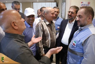 منتشر نشود/
بازدید سرپرست حجاج ایرانی از هتل «قصر العیان»/شادمانی حجاج برای زیارت عتبات 9