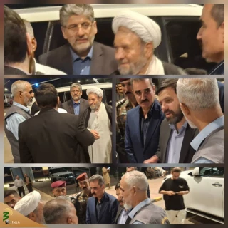 بازدید مسئولان از خدمات‌رسانی به حجاج در مسیر کربلا