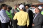 بازدید سرپرست حجاج ایرانی از ایستگاه‌های حمل‌ونقل عمومی زائران در مکه 2