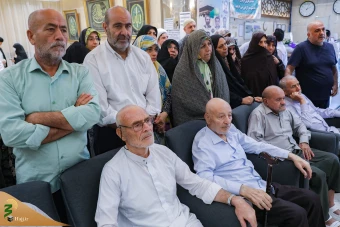 دیدار صمیمی سرپرست حجاج ایرانی با زائران کشورمان در مکه مکرمه _4 7