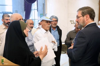 دیدار صمیمی سرپرست حجاج ایرانی با زائران کشورمان در مکه مکرمه _4 38