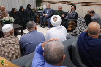 دیدار صمیمی سرپرست حجاج ایرانی با زائران کشورمان در مکه مکرمه _4 8