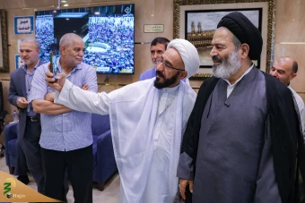 دیدار صمیمی سرپرست حجاج ایرانی با زائران کشورمان در مکه مکرمه _4 13