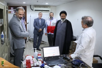 دیدار صمیمی سرپرست حجاج ایرانی با زائران کشورمان در مکه مکرمه _4 14