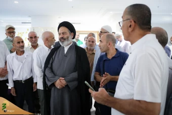 دیدار صمیمی سرپرست حجاج ایرانی با زائران کشورمان در مکه مکرمه _4 44