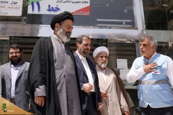 دیدار صمیمی سرپرست حجاج ایرانی با زائران کشورمان در مکه مکرمه _4 34