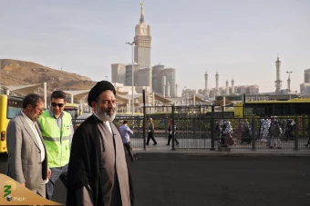 بازدید از ایستگاه‌های حمل‌ونقل عمومی زائران در مکه 7