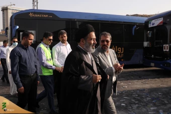 بازدید از ایستگاه‌های حمل‌ونقل عمومی زائران در مکه 15