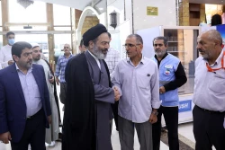 دیدار نماینده ولی‌فقیه با زائران هتل سدرةالاحسان در مکه مکرمه 5